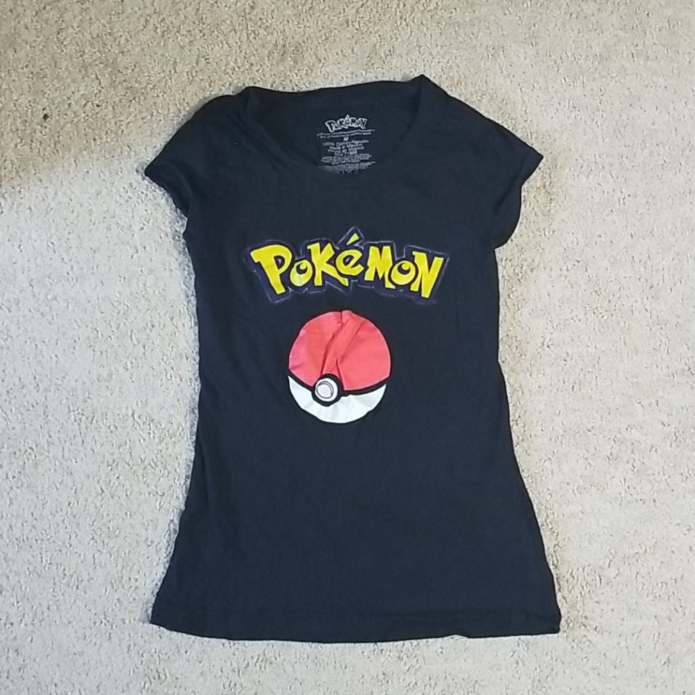 Black pokemon shirt